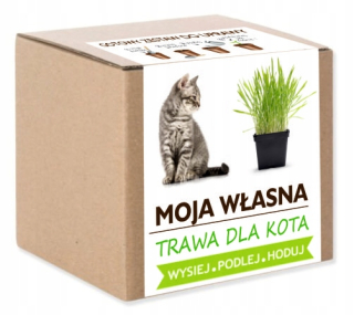 Súprava na pestovanie odsvetľovania MAČAČEJ TRÁVY